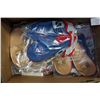 Image 1 : BOX OF CHILDRENS SLIPPERS BLUE JAYS