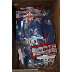 BOX OF CHILDRENS SLIPPERS BLUE JAYS