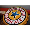 Image 1 : NEWCASTLEBROWN ALE METAL SIGN