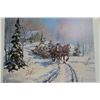 Image 1 : GEORGIA JARVIS HAY SLEIGH KIDS LTD ED PRINT SIGNED