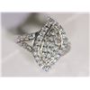 Image 1 : Sterling Silver Cubic Zirconia Ring