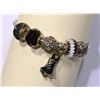 Image 2 : Sterling Silver Persona Dark Bead Bracelet
