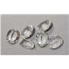 Image 1 : Genuine White Topaz Oval Cut Gemstones