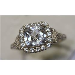 Sterling Silver Cubic Zirconia Ring