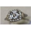 Image 1 : Sterling Silver Cubic Zirconia Ring