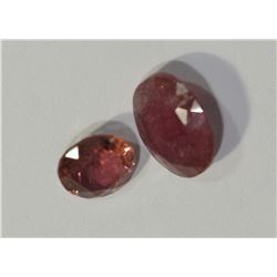 Genuine Pink Tourmaline Gemstones
