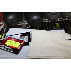 3 PAIRS OF NEW LEATHER WELDING GLOVES