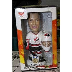 CASE OF 6 NEW NHL BOBBLE HEADS