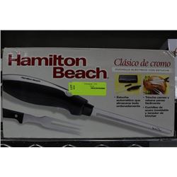 HAMILTON BEACH ELECTRIC TURKEY CARVING SET