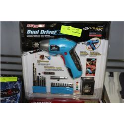 NEW 4VOLT LITHIUM ION CORDLESS SCREWGUN