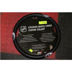 OILERS STEERING WHEEL COVER