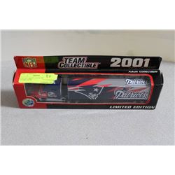 COLLECTIBLE LTD ED. NFL PATRIOTS DIE