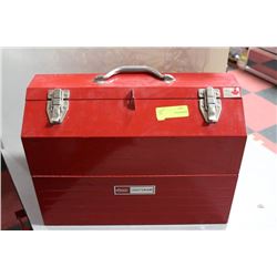 LARGE RED TOOL BOX