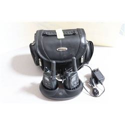MOTOROLA 2 WAY RADIOS WITH BAG
