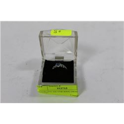STERLING SILVER RING HEART MOTIF