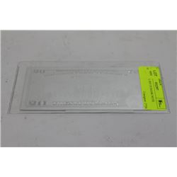 SILVER FOIL $20 US BANK NOTE