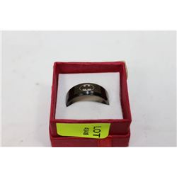 BATMAN BLACK STEEL RING