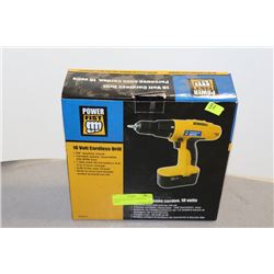 POWER FIST 18 VOLT CORDLESS DRILL