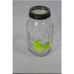 OLD MASON JAR & PYREX DISH