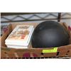 Image 1 : DOT CERTIFIED FIBERGLASS MOTORCYCLE HELMET