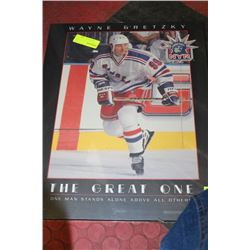GRETZKY WALL PLAQUE