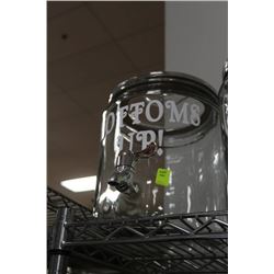 BOTTOMS UP 2 GALLON DRINKING CANISTER