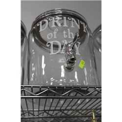 DRINK OF THE DAY  2 GALLON DRINKING CANISTER