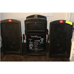FENDER PD-150 PORTABLE AMP WITH TWO SPEAKERS