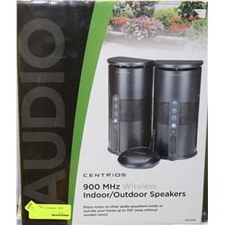 CENTRIOS 900MHZ INDOOR/OUTDOOR WIRELESS SPEAKERS