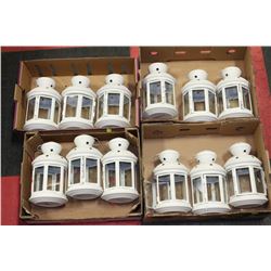 12 OUTDOOR TEALIGHT LANTERNS