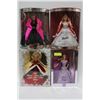 Image 1 : BRAND NEW COLLECTIBLE BARBIES NEW IN PACKAGE X4