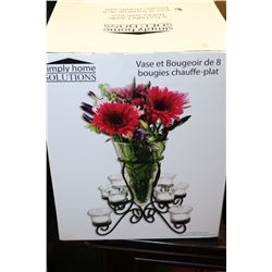 SIMPLY HOME SOLUTIONS 8 TEA LIGHT CANDLE HOLDER