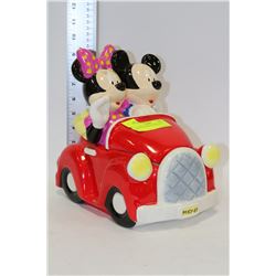 MICKEY & MINNIE COOKIE JAR