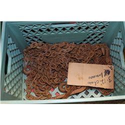 2 12FT CHAINS & 2 BOOMERS