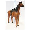 Image 1 : 2' TALL LEATHER HORSE
