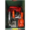 Image 1 : GREEN CRATE W/ B&D CIRCULAR SAW, B&D