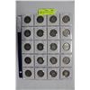 Image 1 : COLLECTION OF 20 UNC 50 CENTS 1968 TO 1987