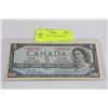 Image 1 : 1954 FIVE DOLLAR BANKNOTE
