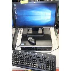 BUSINESS CLASS HP iNTEL i3/4GB/ WIN 10 PRO DESKTOP