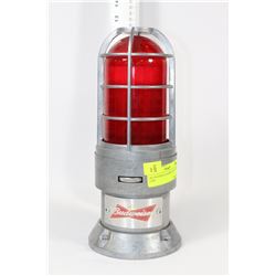 BUDWEISER FLASHING LIGHT WITH CHIP