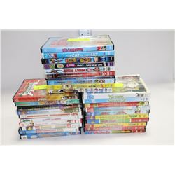 3 TEN PACKS OF CHILDERN DVDS