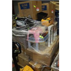 PALLET WITH REMAINING INVENTORY OF ESTATE