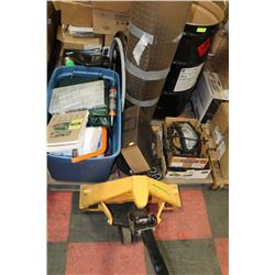 PALLET OF UNCLAIMED FRIGHT AND ESTATE GOODS