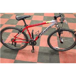 MARIN 24 SPEED FRONT SUSPENSION MOUNTAIN BIKE