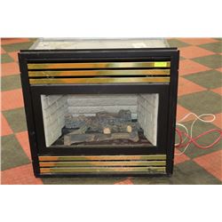 MEDIUM SIZED GAS FIREPLACE