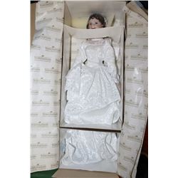 ASHTON DRAKE GALLERIES SMALL PORCELAIN DOLL