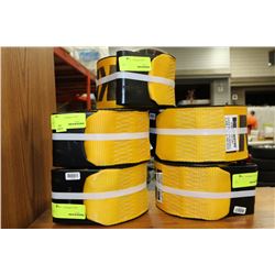 SET OF 5 HEAVY DUTY STRAPS