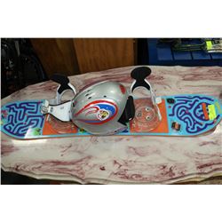 BURTON KIDS SNOWBOARD WITH HELMET