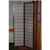 Image 1 : LIGHT BROWN 3-PANEL ROOM DIVIDER