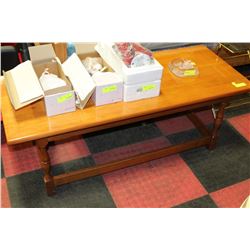 WOODEN COFFEE TABLE